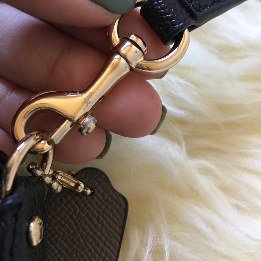 Authentic Coach Multicolor Leather Crossbody Purse - image 5